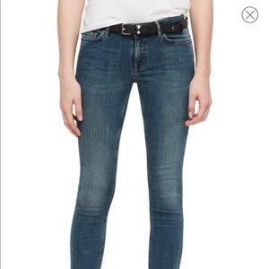 All Saints Mast Fit Blue Jeans